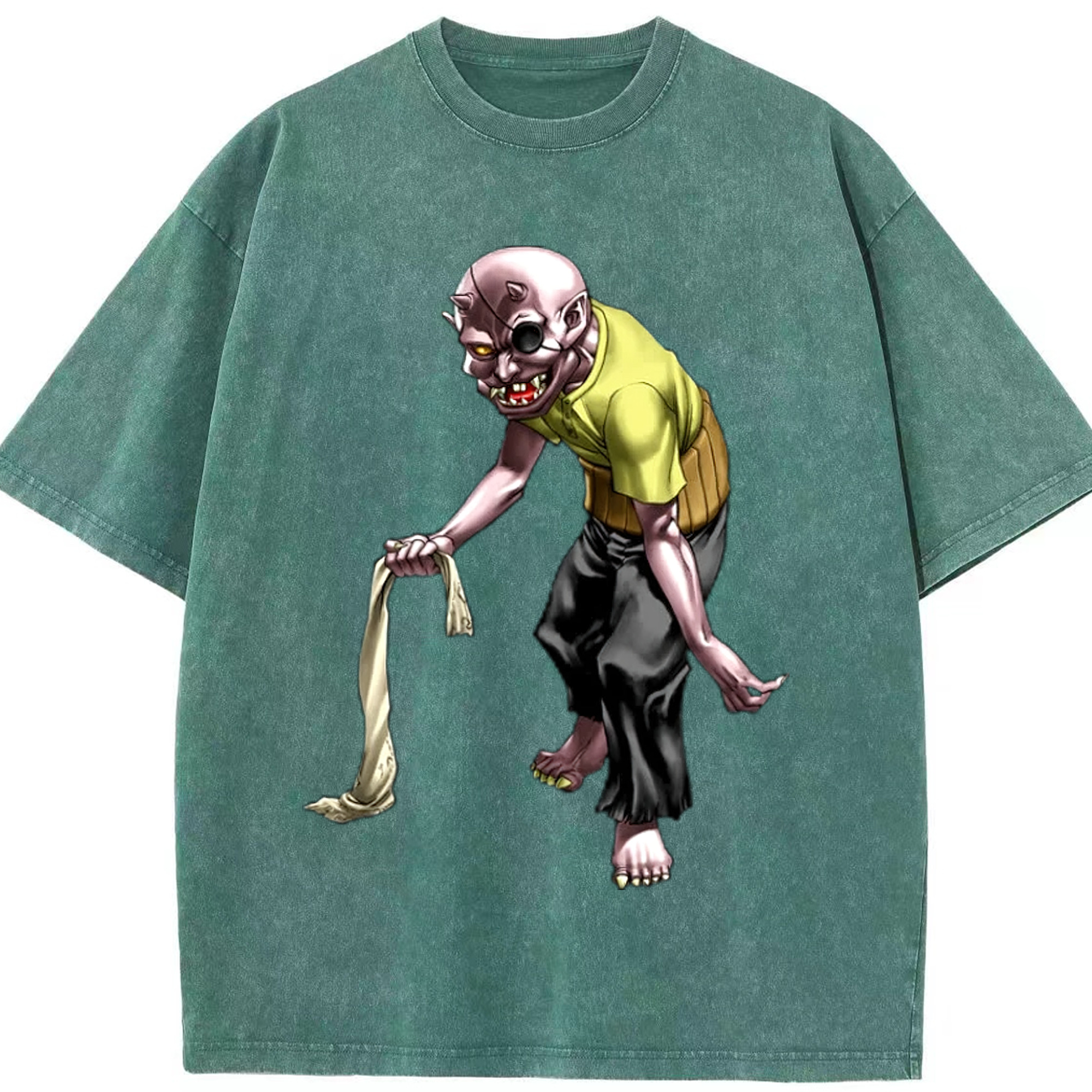 （画像用） 遊☆戯☆王 Yu-Gi-Oh! 綿100% ヴィンテージ風 半袖Tシャツ（フロントプリント）